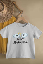 Load image into Gallery viewer, Say MashAllah Half Sleeves T-Shirt for Boy-KidsFashionVilla
