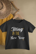 Load image into Gallery viewer, Bling In The New Year Half Sleeves T-Shirt for Boy-KidsFashionVilla
