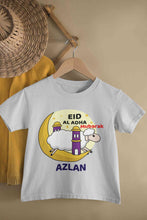 Load image into Gallery viewer, Custom Name Eid Al Adha Bakra Eid Mubarak Half Sleeves T-Shirt for Boy-KidsFashionVilla
