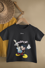 Load image into Gallery viewer, Playing Guitar Cartoon Half Sleeves T-Shirt for Boy-KidsFashionVilla
