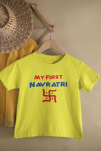 Load image into Gallery viewer, My First Navratri Half Sleeves T-Shirt for Boy-KidsFashionVilla

