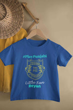 Load image into Gallery viewer, Custom Name IPL PBKS Punjab Kings PlayPunjabi Kings Eleven Punjab Boy Half Sleeves T-Shirt for Boy-KidsFashionVilla
