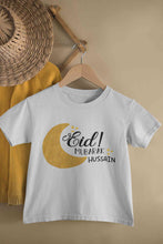 Load image into Gallery viewer, Custom Name Eid Mubaaarak Half Sleeves T-Shirt for Boy-KidsFashionVilla
