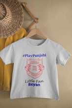 Load image into Gallery viewer, Custom Name IPL PBKS Punjab Kings PlayPunjabi Kings Eleven Punjab Boy Half Sleeves T-Shirt for Boy-KidsFashionVilla
