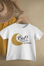 Load image into Gallery viewer, Custom Name Eid Mubaaarak Half Sleeves T-Shirt for Boy-KidsFashionVilla
