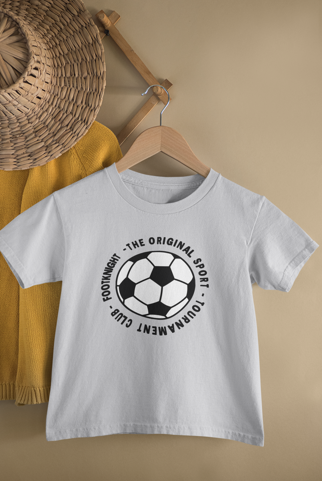 Football Half Sleeves T-Shirt For Girls -KidsFashionVilla