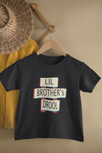 Load image into Gallery viewer, Big Brothers Rule Lil Brothers Rule Matching Kids Half Sleeves T-Shirts -KidsFashionVilla
