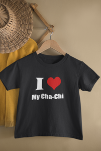 I Love My Chachi Bhatiji Family Relation Matching T-Shirt- KidsFashionVilla