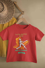Load image into Gallery viewer, Custom Name IPL Fever Half Sleeves T-Shirt For Girls -KidsFashionVilla
