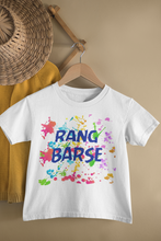 Load image into Gallery viewer, Rang Barse Holi Family Half Sleeves T-Shirts-KidsFashionVilla
