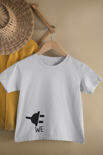 Load image into Gallery viewer, We Connect Sisters Matching Kids Half Sleeves T-Shirts -KidsFashionVilla
