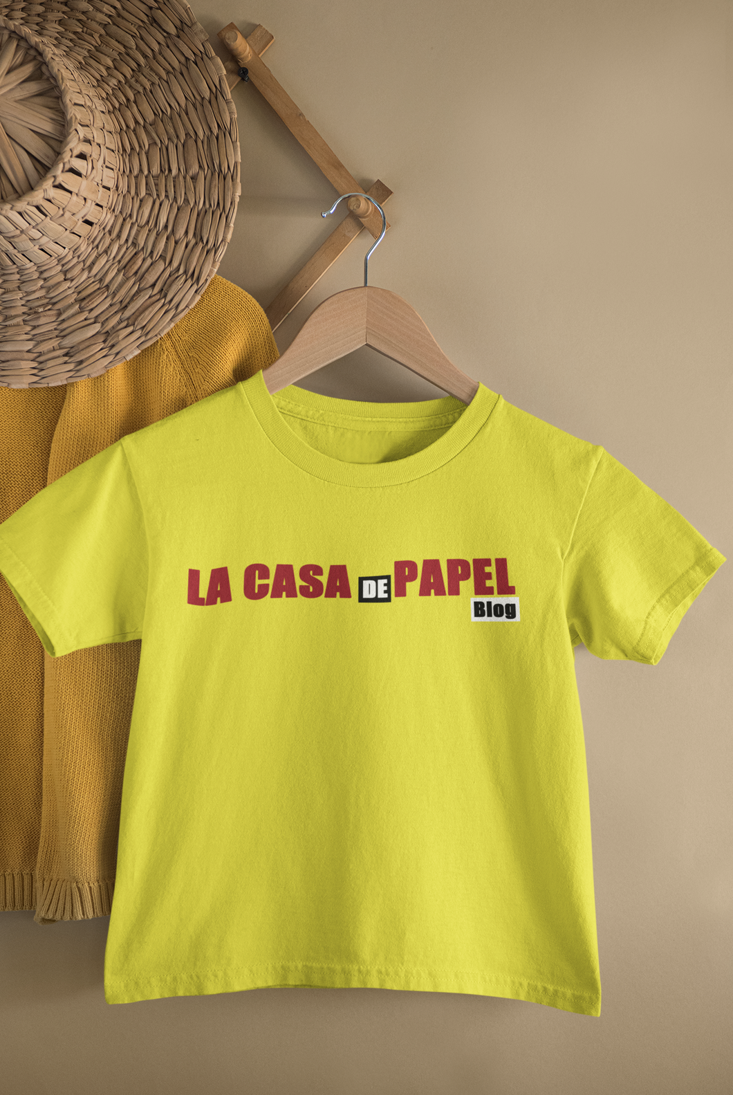 La Casa De Papel Money Heist Half Sleeves T-Shirt for Boy-KidsFashionVilla