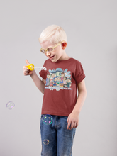 Load image into Gallery viewer, Cute Cartoon Half Sleeves T-Shirt for Boy-KidsFashionVilla
