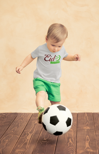 Eid Mubarak Half Sleeves T-Shirt for Boy-KidsFashionVilla