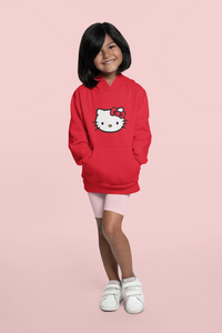 Hello Kitty Cartoon Girl Hoodies-KidsFashionVilla