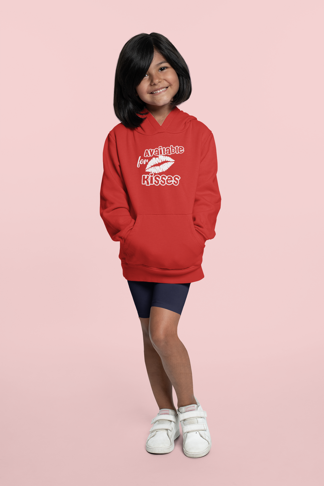 Available For Kisses New Year Girl Hoodies-KidsFashionVilla