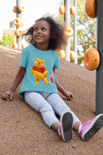 Load image into Gallery viewer, Cute Cartoon Half Sleeves T-Shirt For Girls -KidsFashionVilla
