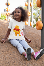 Load image into Gallery viewer, Cute Cartoon Half Sleeves T-Shirt For Girls -KidsFashionVilla
