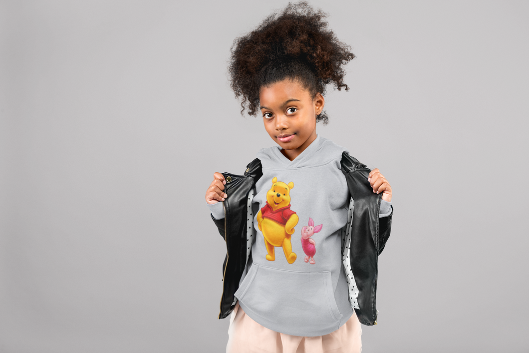 Cute Cartoon Girl Hoodies-KidsFashionVilla