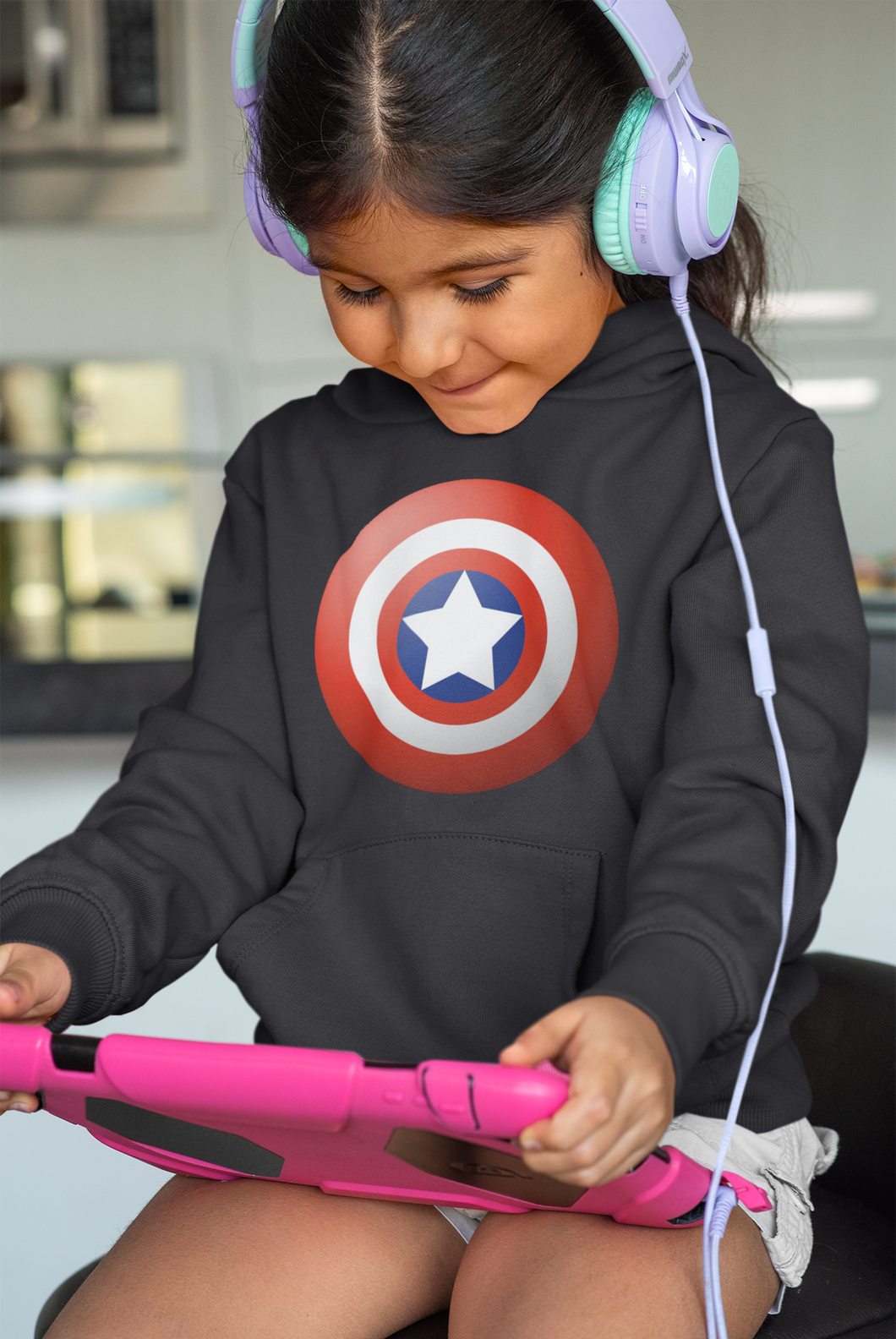 Superhero Girl Hoodies-KidsFashionVilla