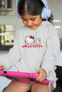 Hello Kitty Cartoon Girl Hoodies-KidsFashionVilla