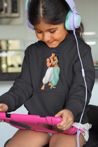 Cute Cartoon Girl Hoodies-KidsFashionVilla
