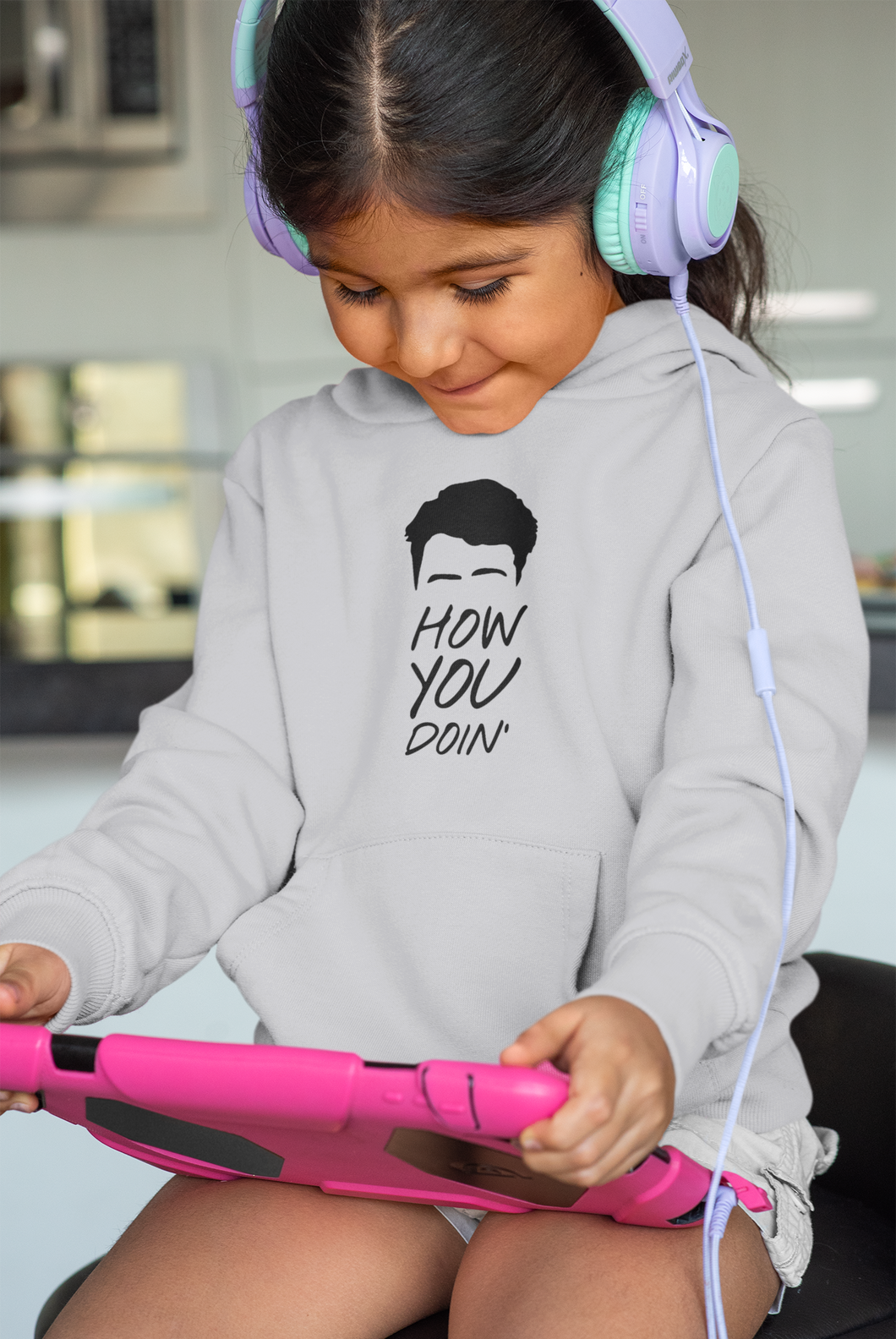 How You Doin Web Series Girl Hoodies-KidsFashionVilla