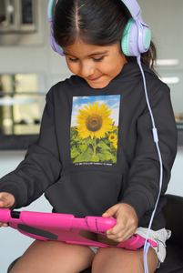 Its A Time Minimal Girl Hoodies-KidsFashionVilla