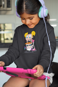 Cute Cartoon Girl Hoodies-KidsFashionVilla