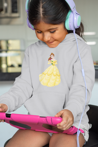 Cute Princess Girl Hoodies-KidsFashionVilla