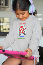 Load image into Gallery viewer, Customized Name Santa Squad Ho Ho Ho Christmas Girl Hoodies-KidsFashionVilla
