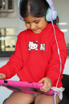 Hello Kitty Cartoon Girl Hoodies-KidsFashionVilla