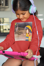 Load image into Gallery viewer, Barish Aayi Cham Cham Poem Girl Hoodies-KidsFashionVilla
