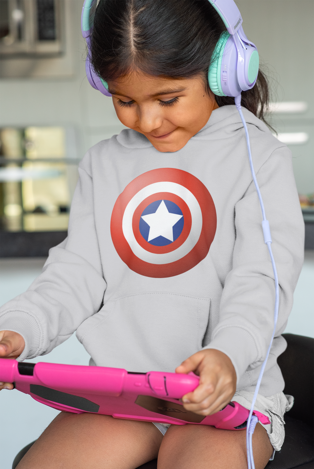 Superhero Girl Hoodies-KidsFashionVilla