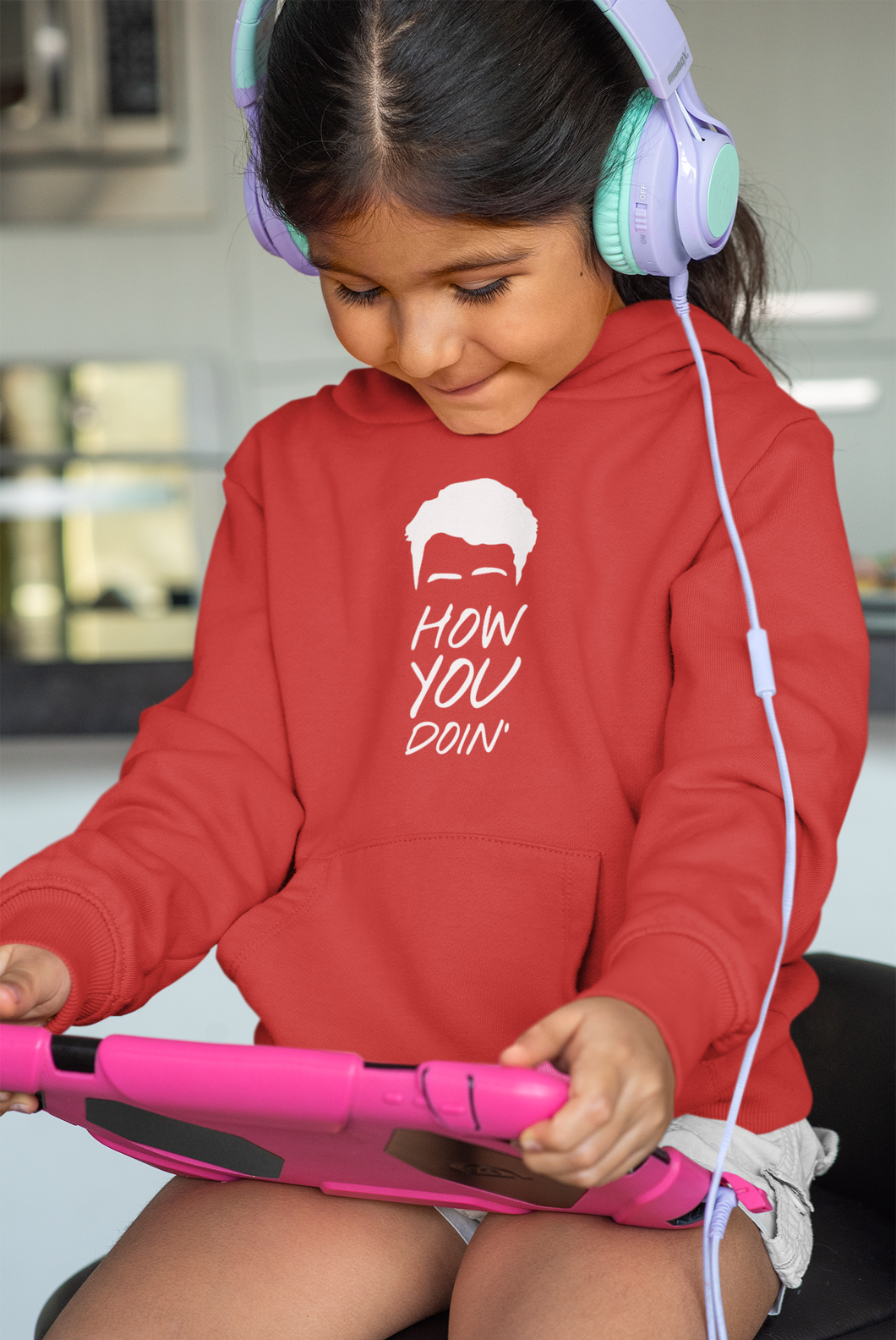 How You Doin Web Series Girl Hoodies-KidsFashionVilla