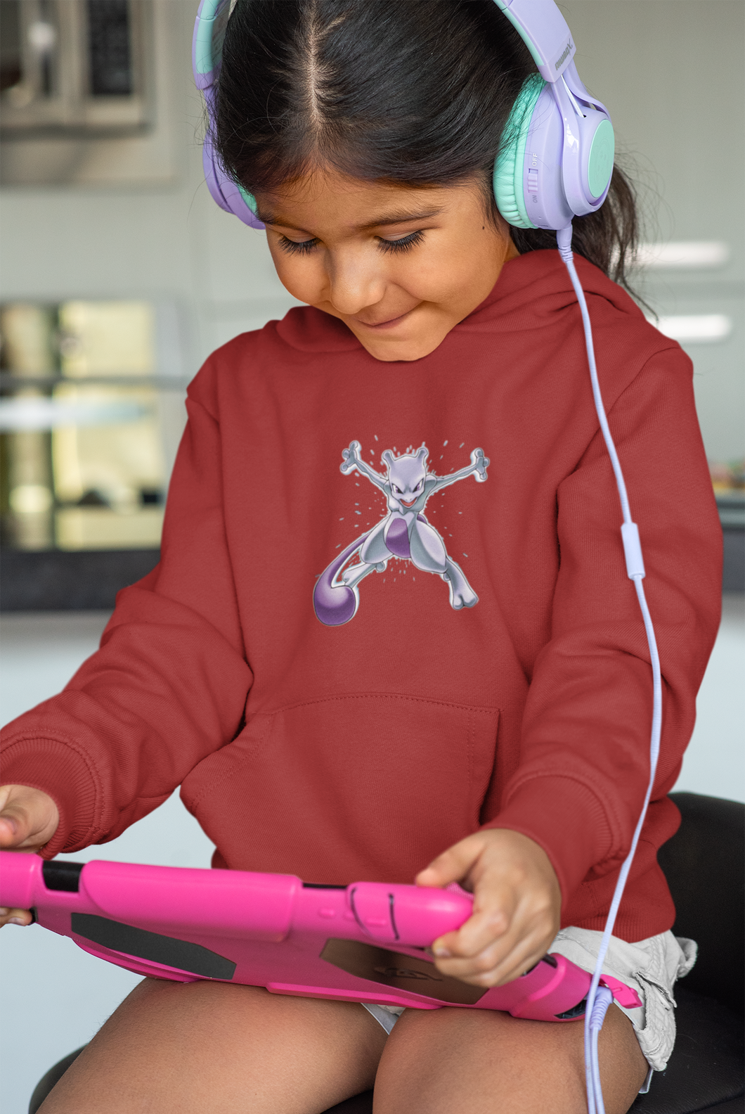 Cute Cartoon Girl Hoodies-KidsFashionVilla