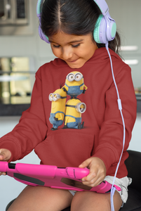 Cute Cartoon Girl Hoodies-KidsFashionVilla