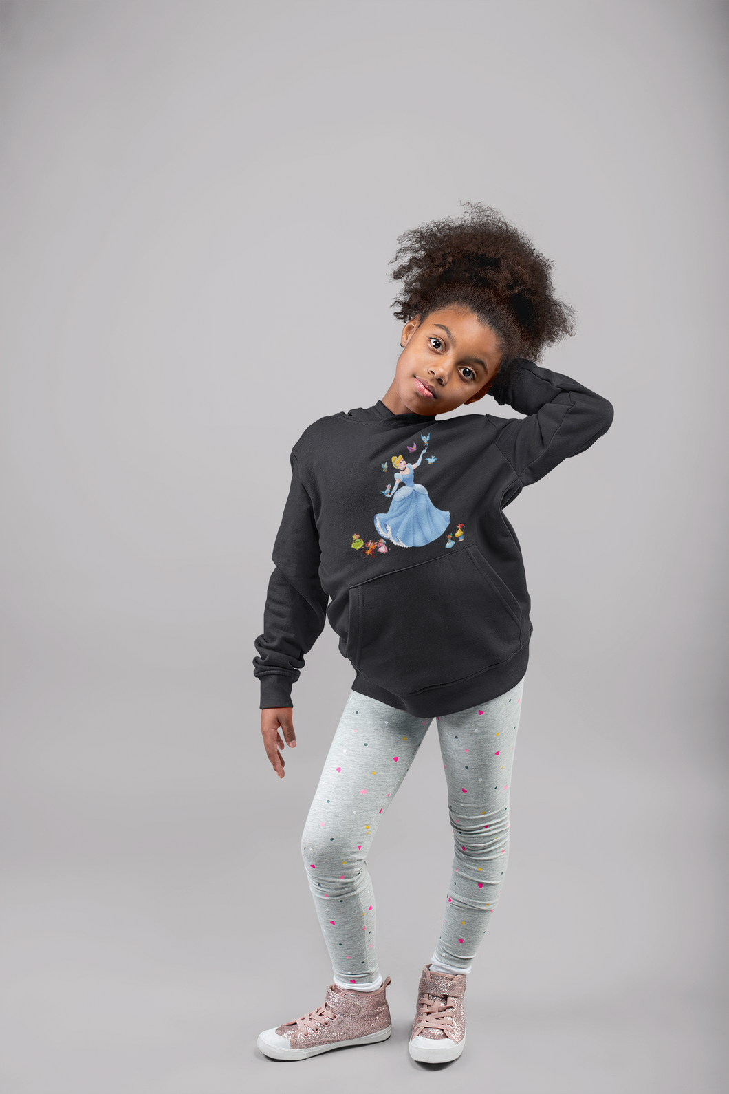 Cute Princess Girl Hoodies-KidsFashionVilla