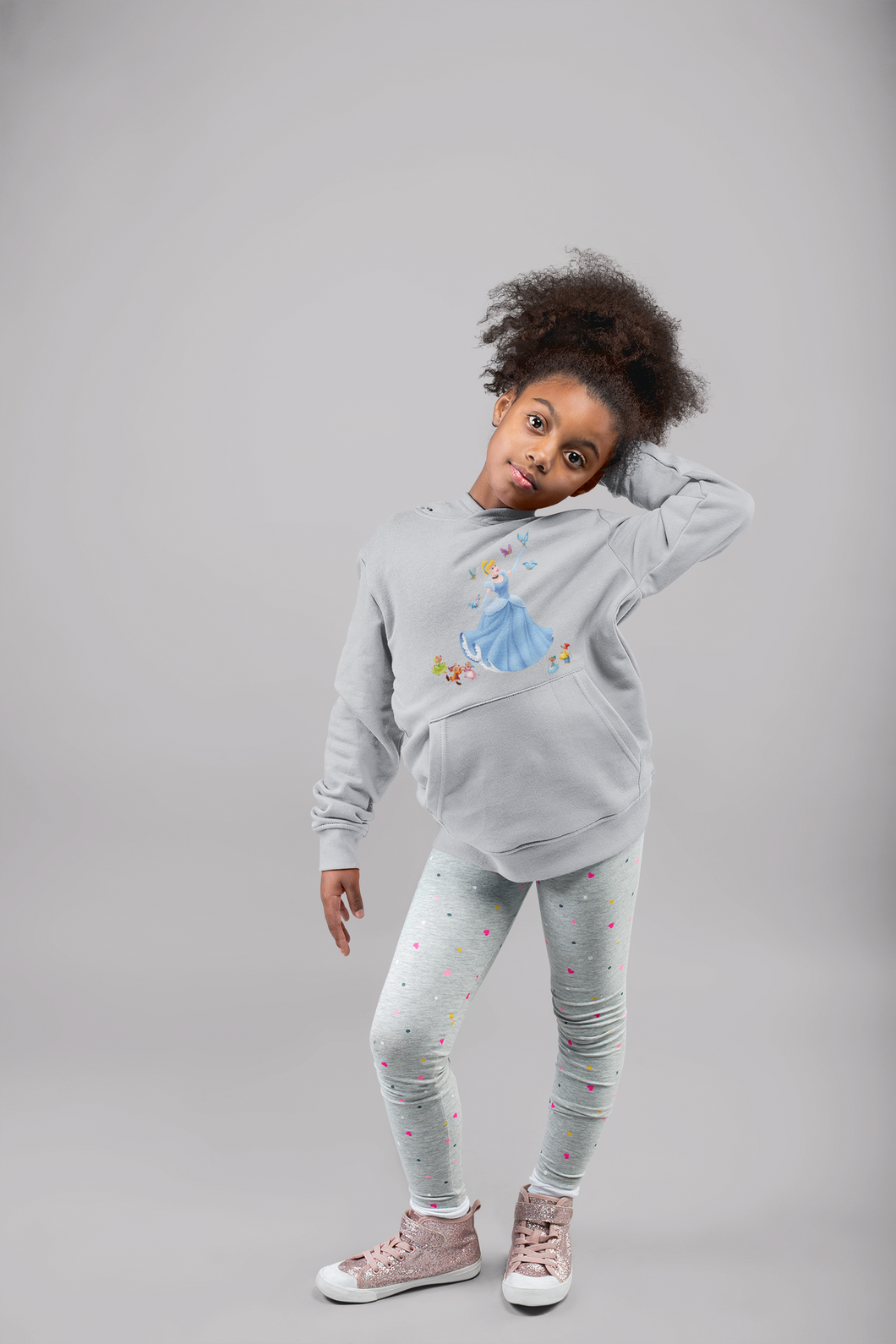 Cute Princess Girl Hoodies-KidsFashionVilla