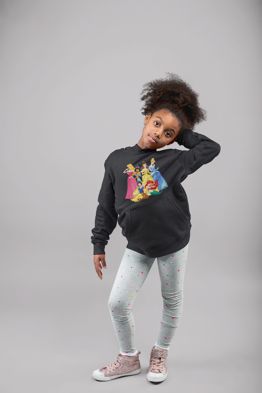 Cute Princess Girl Hoodies-KidsFashionVilla