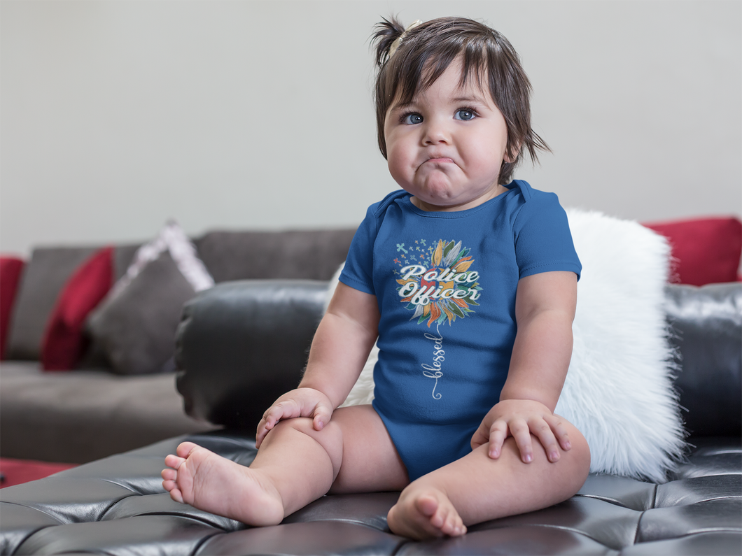 Future Police Rompers for Baby Girl- KidsFashionVilla