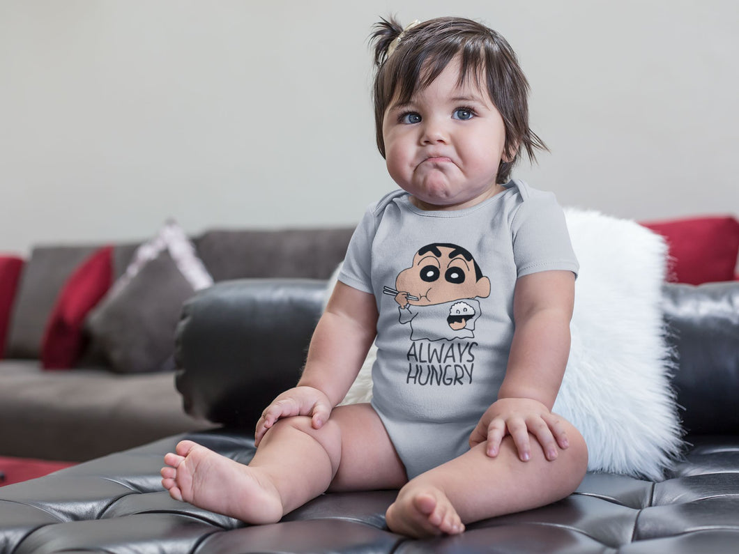 Always Hungry Rompers for Baby Girl- KidsFashionVilla