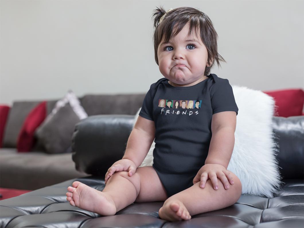 F.R.I.E.N.D.S Friends Web Series Rompers for Baby Girl- KidsFashionVilla