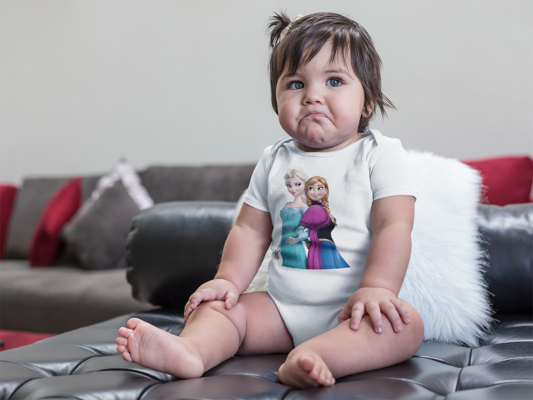 Princess Cartoon Rompers for Baby Girl- KidsFashionVilla