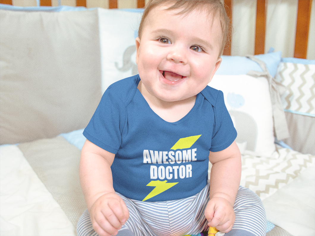 Future Doctor Rompers for Baby Boy- KidsFashionVilla