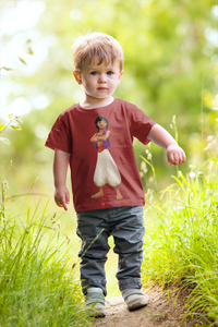 Cute Cartoon Half Sleeves T-Shirt for Boy-KidsFashionVilla