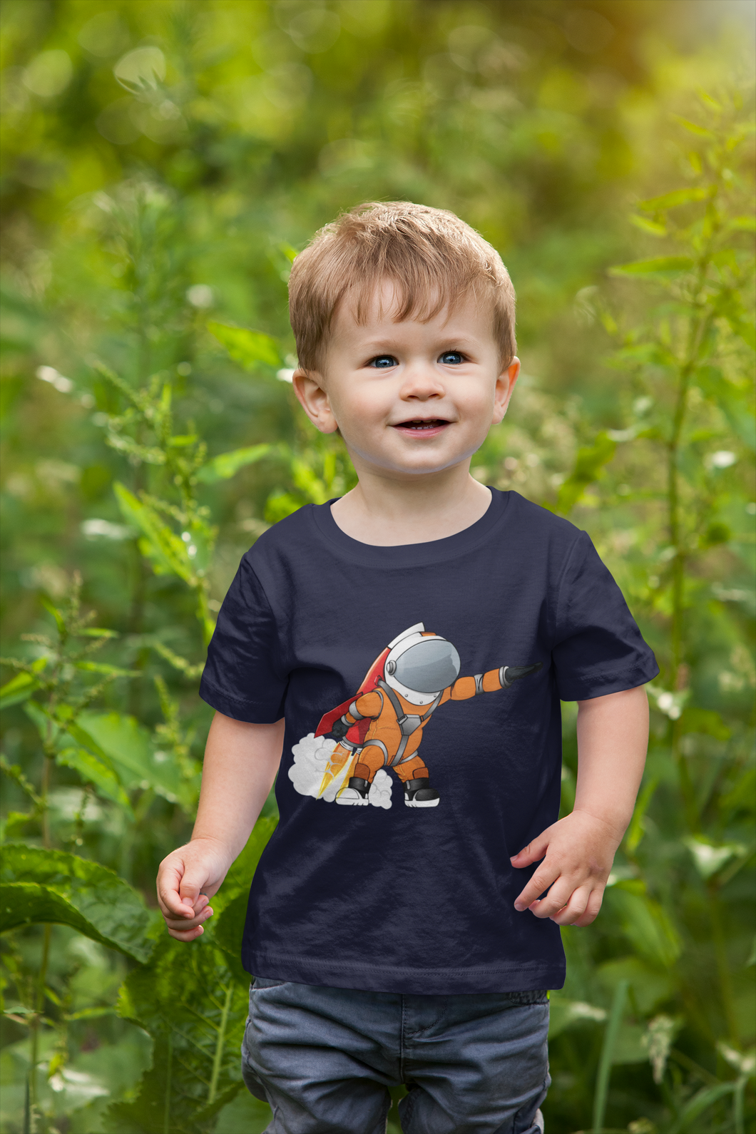 Future Astronaut Half Sleeves T-Shirt for Boy-KidsFashionVilla