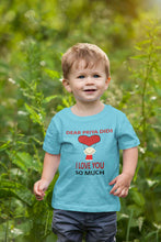 Load image into Gallery viewer, Custom Name I love My Didi So Much Half Sleeves T-Shirt for Boy-KidsFashionVilla
