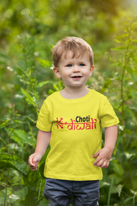 Choti Diwali Half Sleeves T-Shirt for Boy-KidsFashionVilla