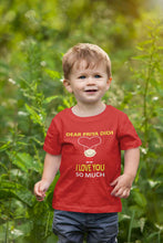 Load image into Gallery viewer, Custom Name I love My Didi So Much Half Sleeves T-Shirt for Boy-KidsFashionVilla

